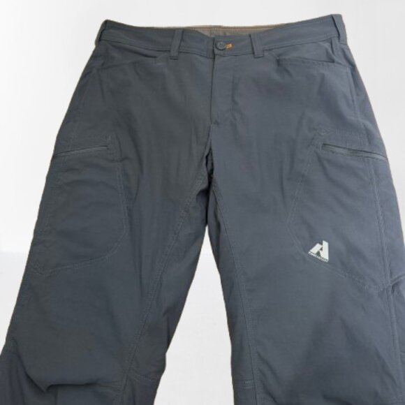 Eddie Bauer Men's Gray First Ascent Guide Pro Pants Fleece Lined 36/32 - Picture 4 of 9